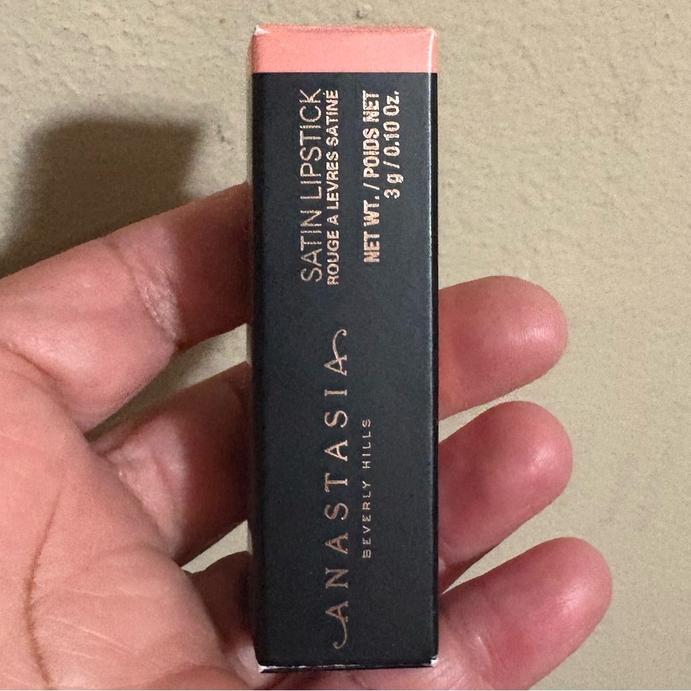 Anastasia Beverly Hills Satin Lipstick -TEASE Brand New Never Used.